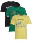 Status Quo Cubs Pack Of 3 Multi Value Packs T Shirt Boys