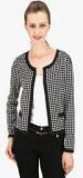 Street 9 Black Printed Summer Jacket women