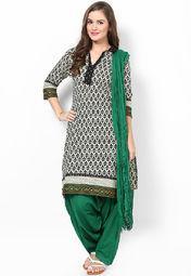 Stri Green Solid Bottom & Dupatta Sets Women