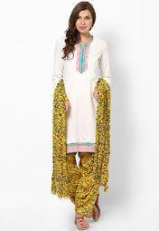 Stri Yellow Printed Bottom & Dupatta Sets Women