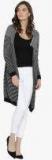 Style Quotient Black Striped Shrug Women