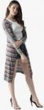 Style Quotient Grey Striped Shrug women