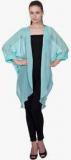 Stylestone Aqua Blue Solid Shrug women