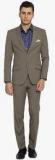 Suitltd Brown Slim Fit Suit Men