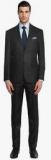 Suitltd Charcoal Grey Textured Tailored Fit Suit Men