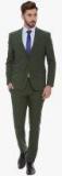 Suitltd Olive Solid Suit Men