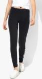 Superdry Navy Blue Solid Leggings Women