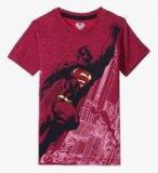 Superman Wine T Shirt Boys