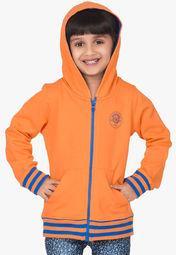 Superyoung Orange Sweatshirt Girls