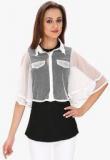 Svt Ada Collection White Solid Summer Jacket Women