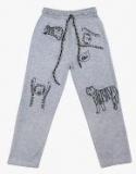 Sweet Angel Grey Straight Fit Trackpants Girls