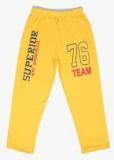 Sweet Angel Yellow Straight Fit Track Pant Girls