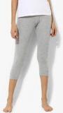 Sweet Dreams Grey Printed Loungewear Capri Women