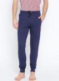 Sweet Dreams Navy Blue Solid Lounge Pant Men