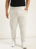 Sztori Grey Melange Solid Joggers Men