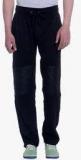 Tag 7 Black Solid Track Pants men