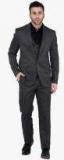 Tag 7 Grey Single Breasted Casual Suit Men