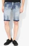 Tagd New York Blue Washed Shorts Men