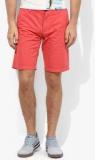 Tagd New York Pink Solid Shorts Men