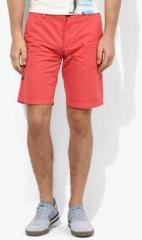 Tagd New York Pink Solid Shorts men