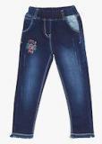 Tales & Stories Blue Mid Rise Slim Fit Jeans Girls