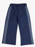 Tales & Stories Blue Printed Regular Fit Regular Trouser Girls