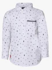 Tales & Stories White Casual Shirt boys