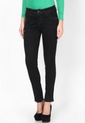 Tarama Black Solid Jeans women