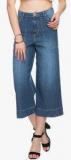 Tarama Blue Washed Capri Women