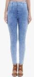 Tarama Blue Washed Jeggings Women