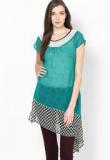 Taurus Green Printed Tunic Women