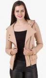 Texco Beige Solid Winter Jacket Women