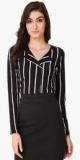 Texco Black Striped Blouse Women