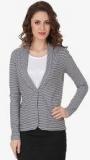 Texco Black Striped Summer Jacket Women