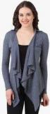 Texco Blue Solid Shrug women