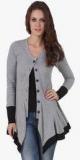 Texco Grey Melange Solid Summer Jacket women