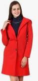 Texco Red Solid Jacket Women