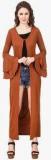 Texco Rust Solid Shrug Women