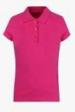 The Childrens Place Pink Polo T Shirt Girls