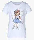 The Childrens Place White Casual Top Girls