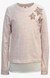 The Cranberry Club Peach Casual Top Girls