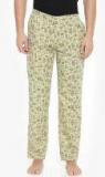 The Indian Garage Co Lime Green Printed Lounge Pant Men