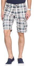 The Vanca Checks Grey Shorts Men