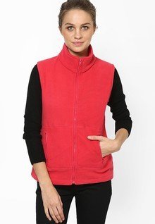 The Vanca Fuchsia Solids Jackets & Blazers women