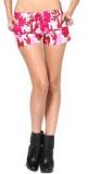 The Vanca Pink Printed Shorts women