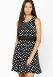 The Vanca Printed Black Dress Women