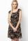 Harpa Printed Black Dress women