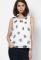 Vero Moda White Printed Top women