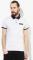 Jack & Jones White Printed Polo T Shirt men