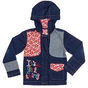 Tickles Blue Winter Jacket Girls